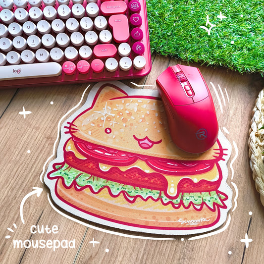 BURGER CAT mousepad
