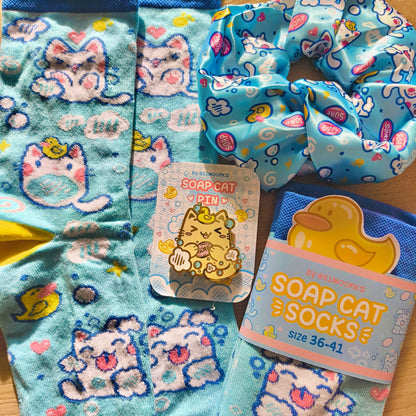 SOAP CAT scrunchie