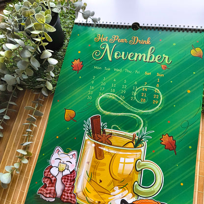 2026 CATSBY & TETSU CALENDAR wall calendar, desk calendar