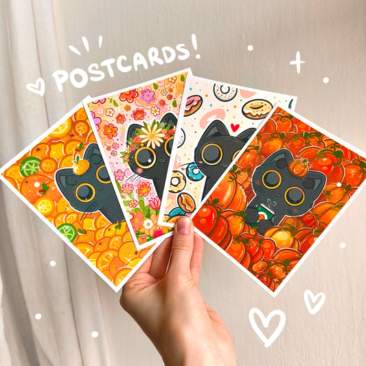 TETSU SEASONS postcard set