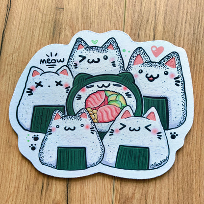 SUSHI CAT mousepad