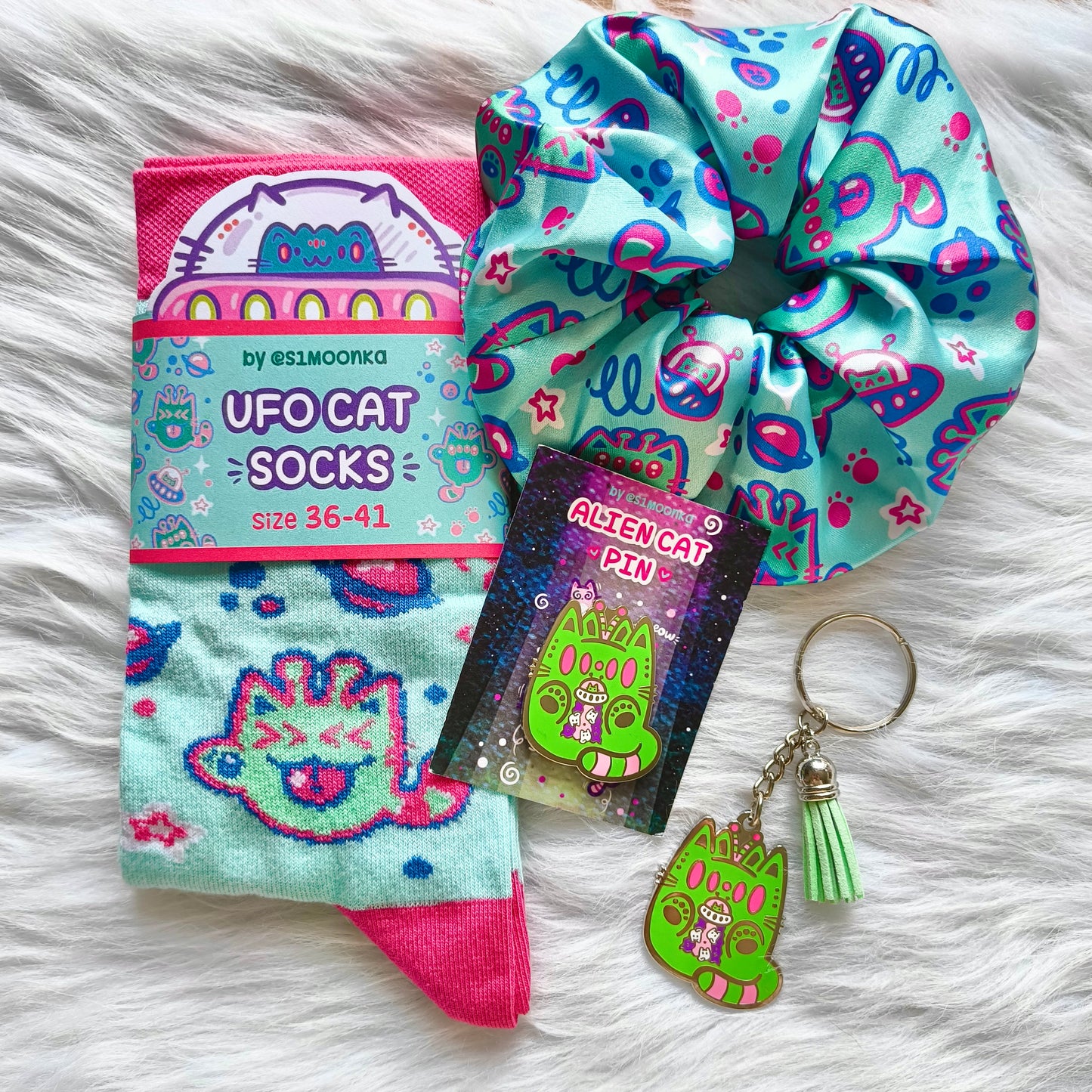 UFO CAT cotton socks :3