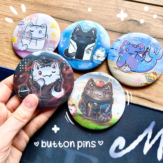 MEOW&DEEPSPACE big button pins