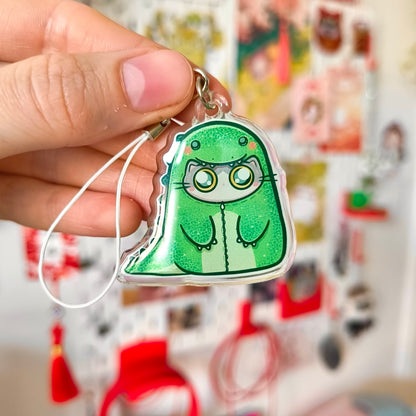 COSTUME CATS phone charms + mini sticker