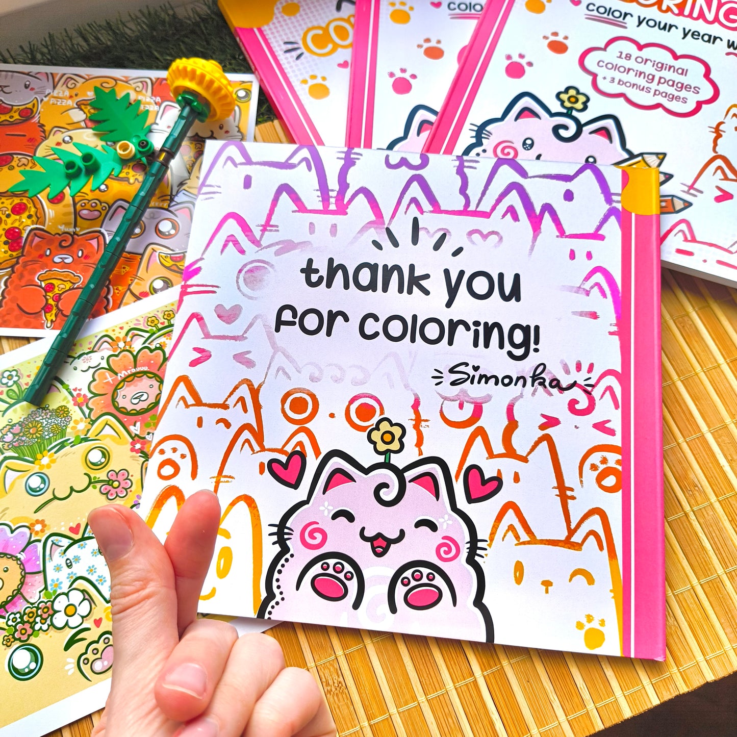 COLOR YOUR WORLD WITH CATS | original coloring book Vol. 1