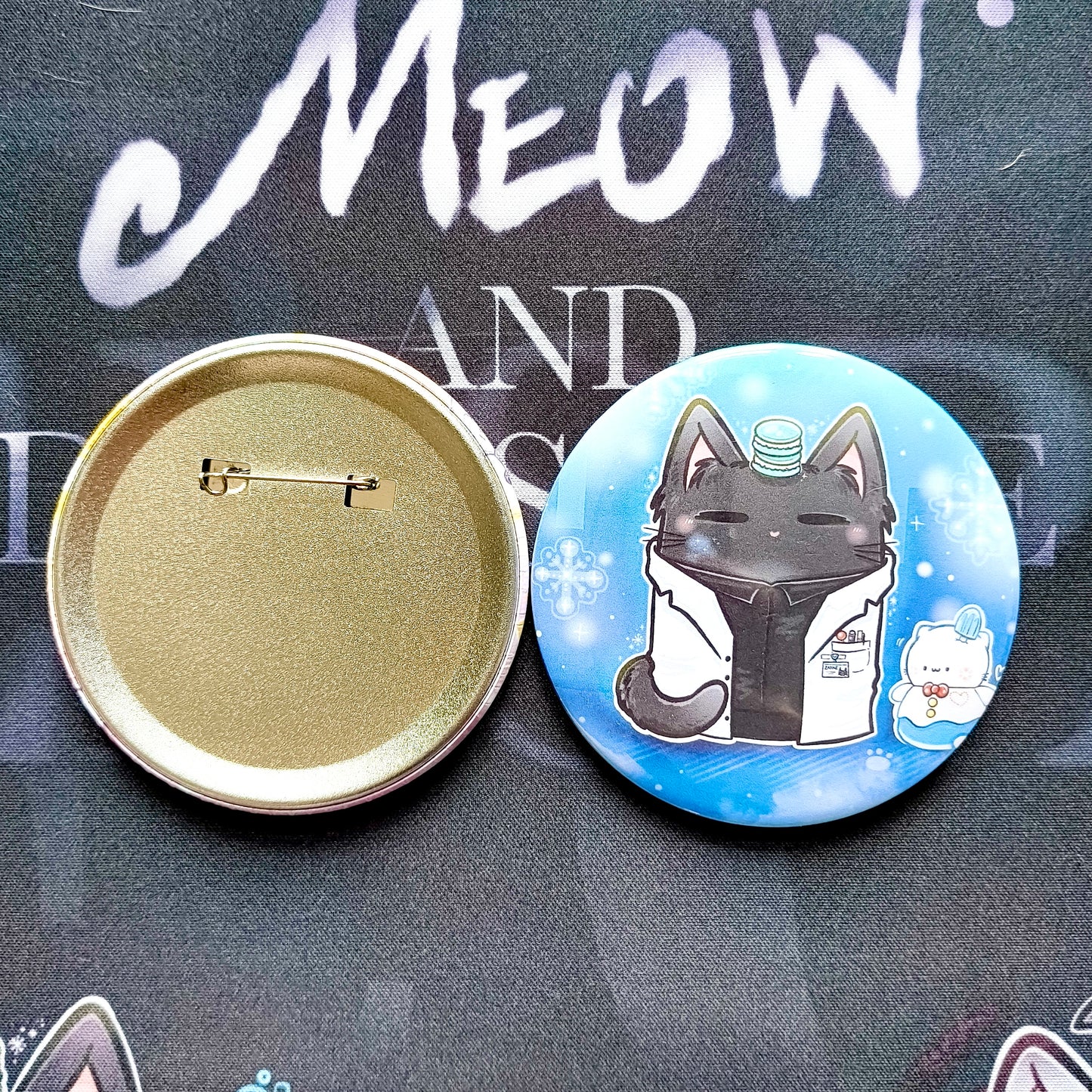 MEOW&DEEPSPACE big button pins