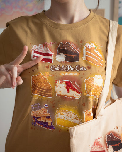 BREAD CATS Baumwoll-T-Shirt