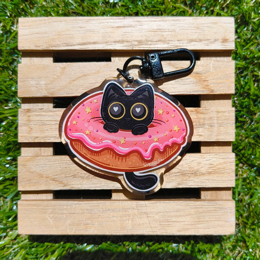 DONUT TETSU acrylic keychain
