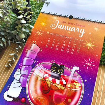2026 CATSBY & TETSU CALENDAR wall calendar, desk calendar
