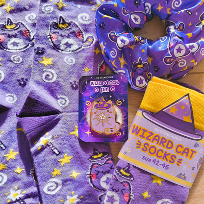 WIZARD CAT scrunchie