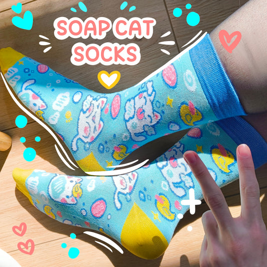 SOAP CAT cotton socks :3