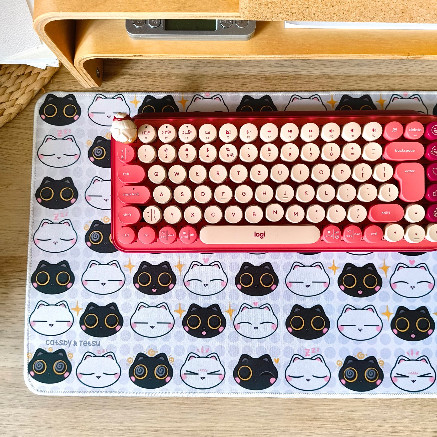 CATSBY & TETSU deskmat mousepad