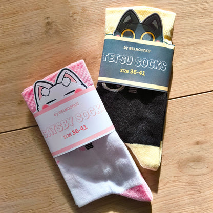 CATSBY&TETSU cotton socks :3