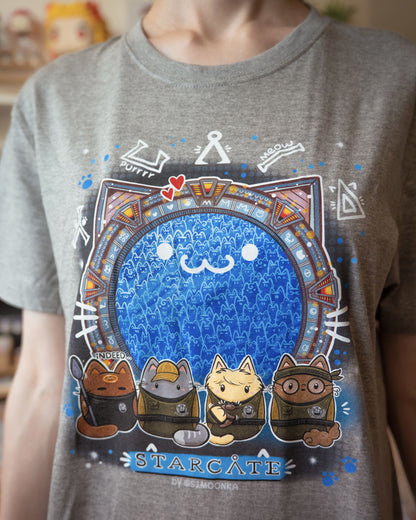 STARGATE fandom cotton t-shirt