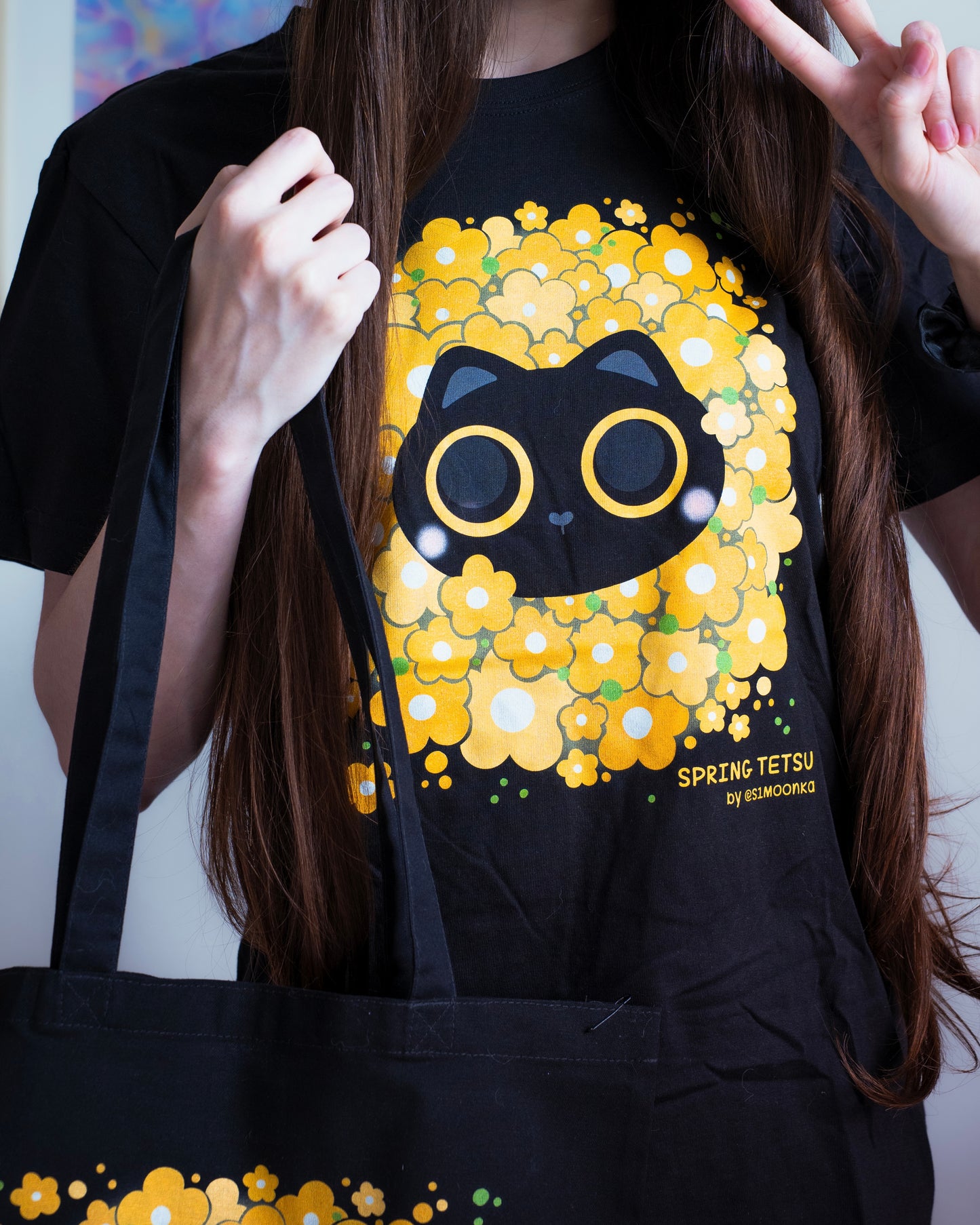 SPRING TETSU cotton t-shirt