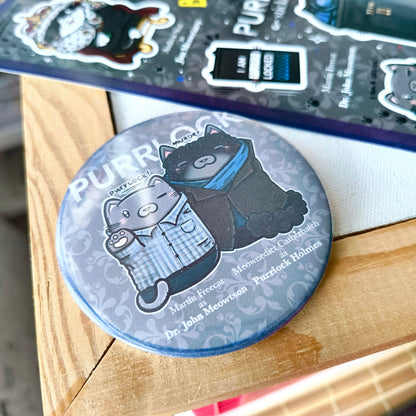 PURRRLOCK big button pins