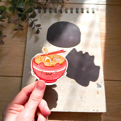 ASIAN FOOD CATS fridge magnets set