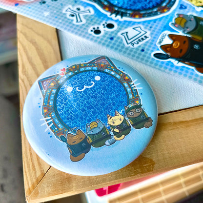 STARGATE big button pins