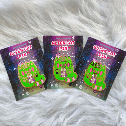 UFO CAT enamel pin companion :3