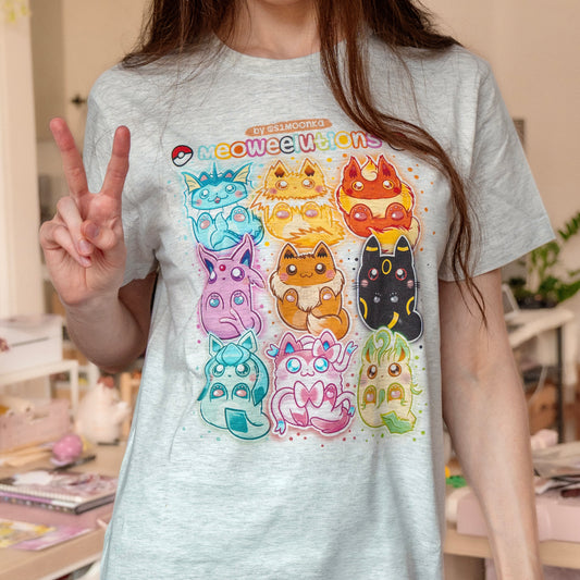 MEOWEELUTIONS cotton t-shirt