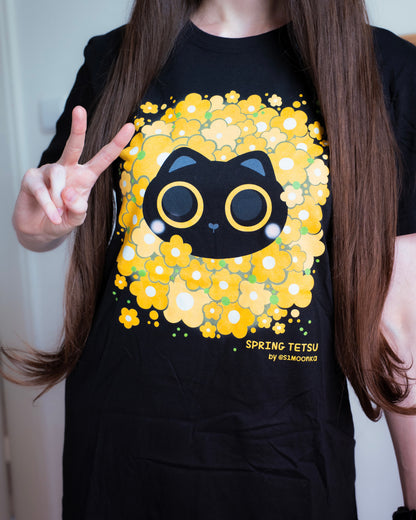 SPRING TETSU cotton t-shirt