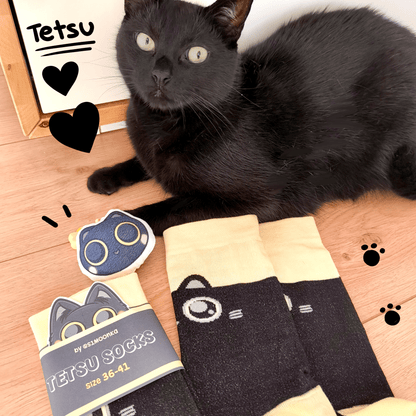 CATSBY&TETSU cotton socks :3