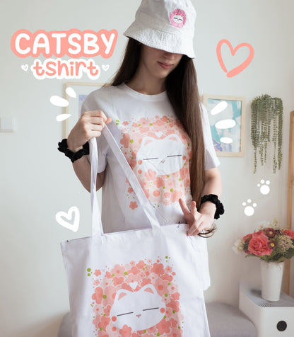 SPRING CATSBY cotton t-shirt