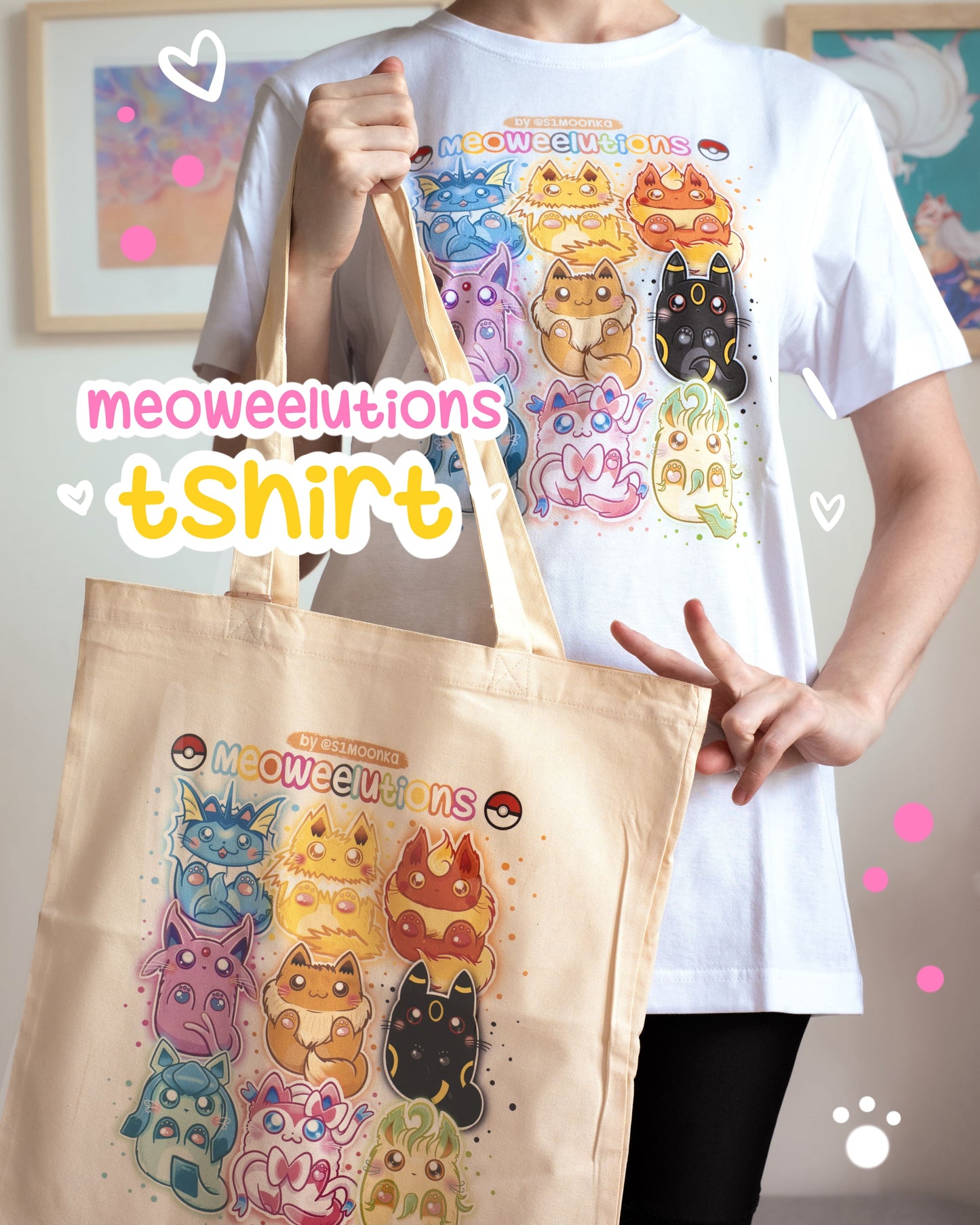 BREAD CATS Baumwoll-T-Shirt