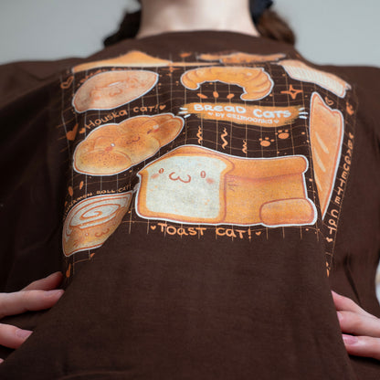BREAD CATS Baumwoll-T-Shirt