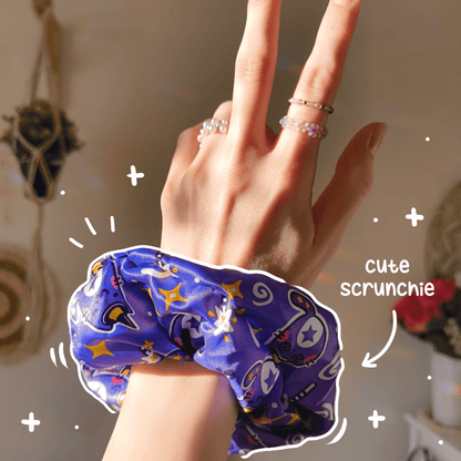 WIZARD CAT scrunchie