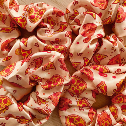 PIZZA CAT scrunchie