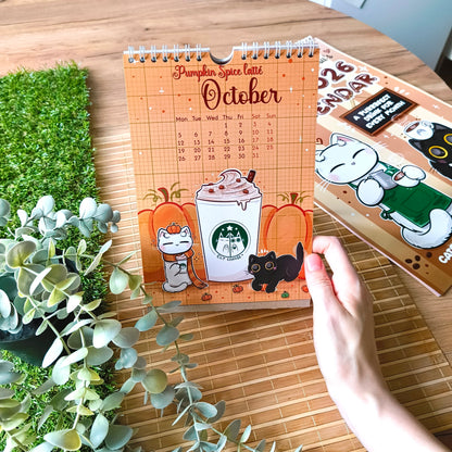 2026 CATSBY & TETSU CALENDAR wall calendar, desk calendar