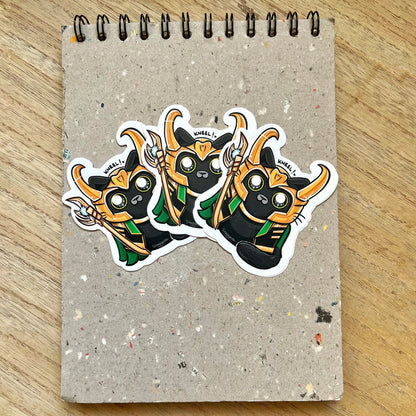LOKITTY die-cut waterproof vinyl sticker