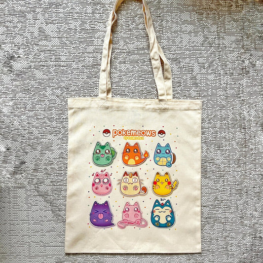 BREAD CATS Baumwoll-Einkaufstasche